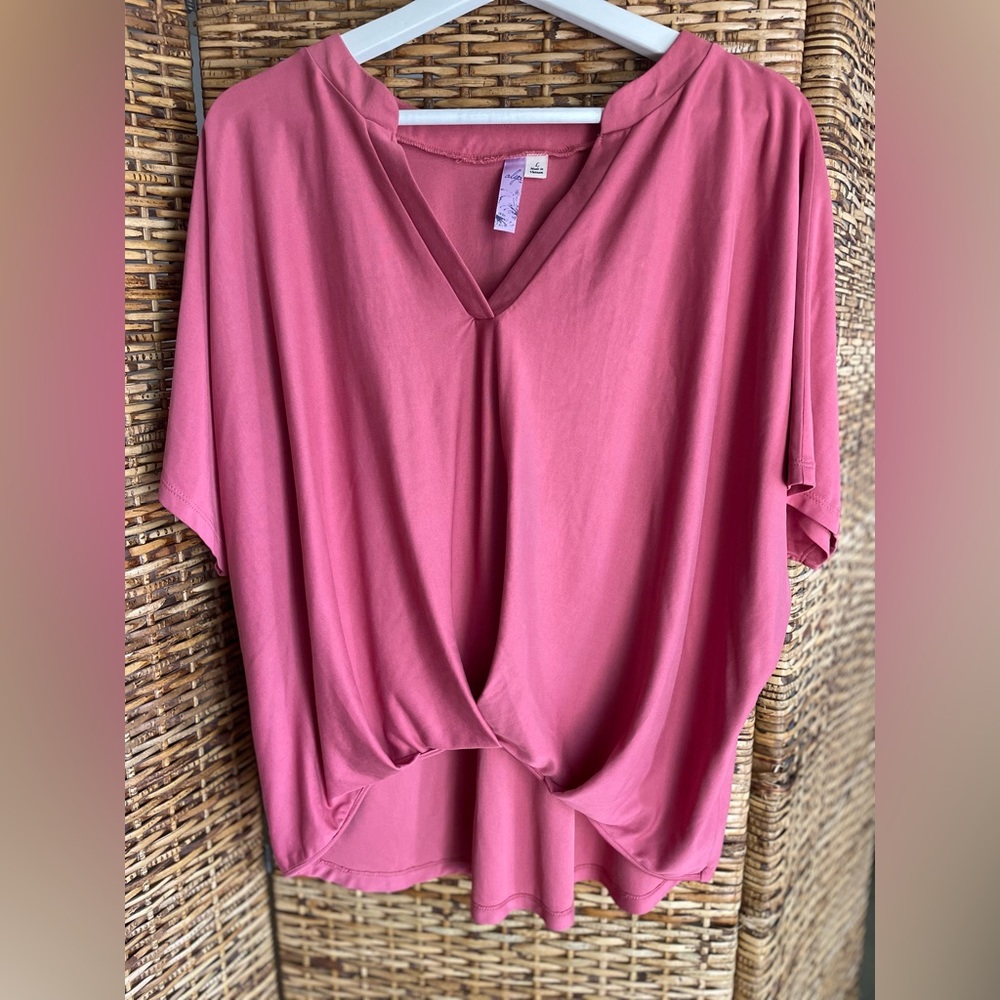 Pink Alya L dress top